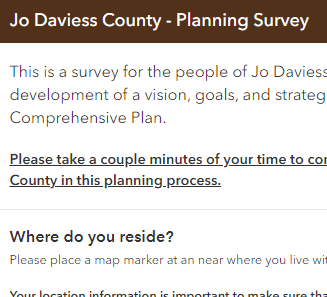 Your Ideas for the Future of Jo Daviess County